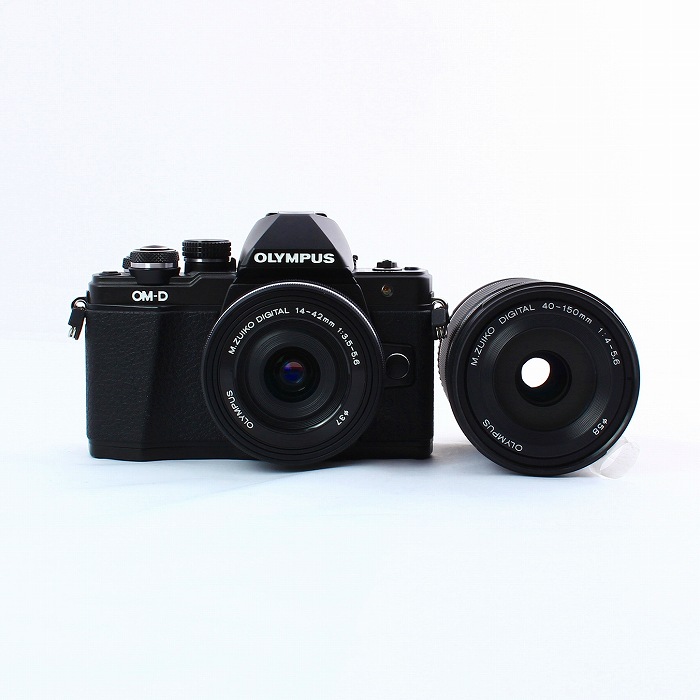 【中古】(オリンパス) OLYMPUS OM-D E-M10 MARK2 EZダブルズームキツト ブラツク